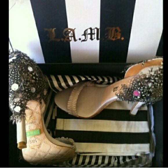 L.A.M.B Lesley heels in original box - Picture 4 of 4